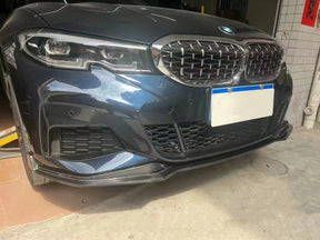Carbon Fiber M-Sport M-Performance Style Front Lip (G20 3-Series) - MidWest Bimmer Supply