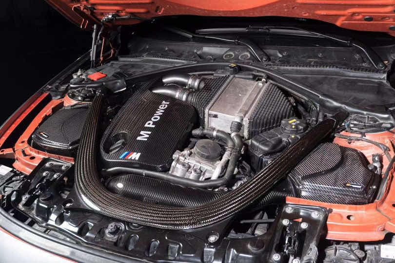 S55 Carbon Fiber Intake System - BMW F80 M3 / F82/F83 M4 /  F87 M2C - MidWest Bimmer Supply