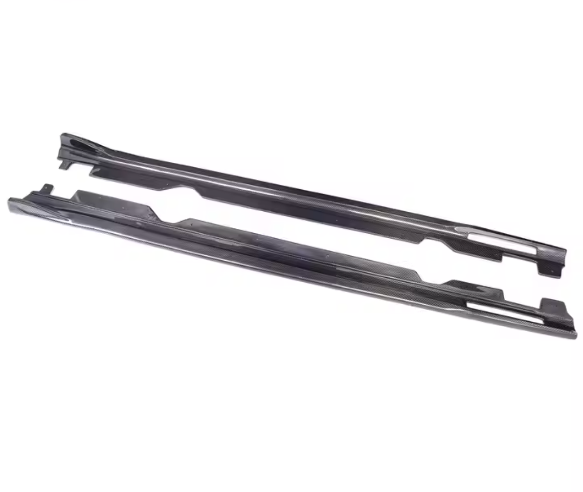 G22 Carbon Fiber MAX Style Style Side Skirts - G22 G23 4-Series M SPORT