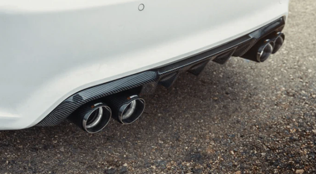 Carbon Fiber M-Performance Style Rear Diffuser - F87 M2 F87 M2 Competition - MidWest Bimmer Supply
