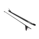 G82 M4 Dry Carbon Fiber D Style Side Skirts - G82 G83 M4