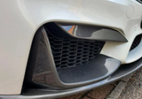 F8X M3/M4 Upper + Lower Splitter OEM Style Carbon Fiber Combo - BMW F80 M3 F82/F82 M4