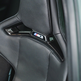 G8X Dry Carbon Fiber Center Bucket Seat Trim Insert - BMW G80 M3 G82 G83 M4 G87 M2 F92 M8