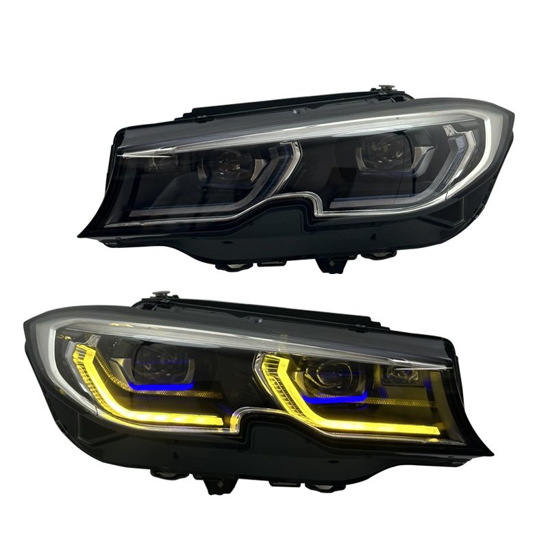 G20 Pre-LCI OEM Laser Style Headlights Switchback - (BMW G20/G28 3-Series)
