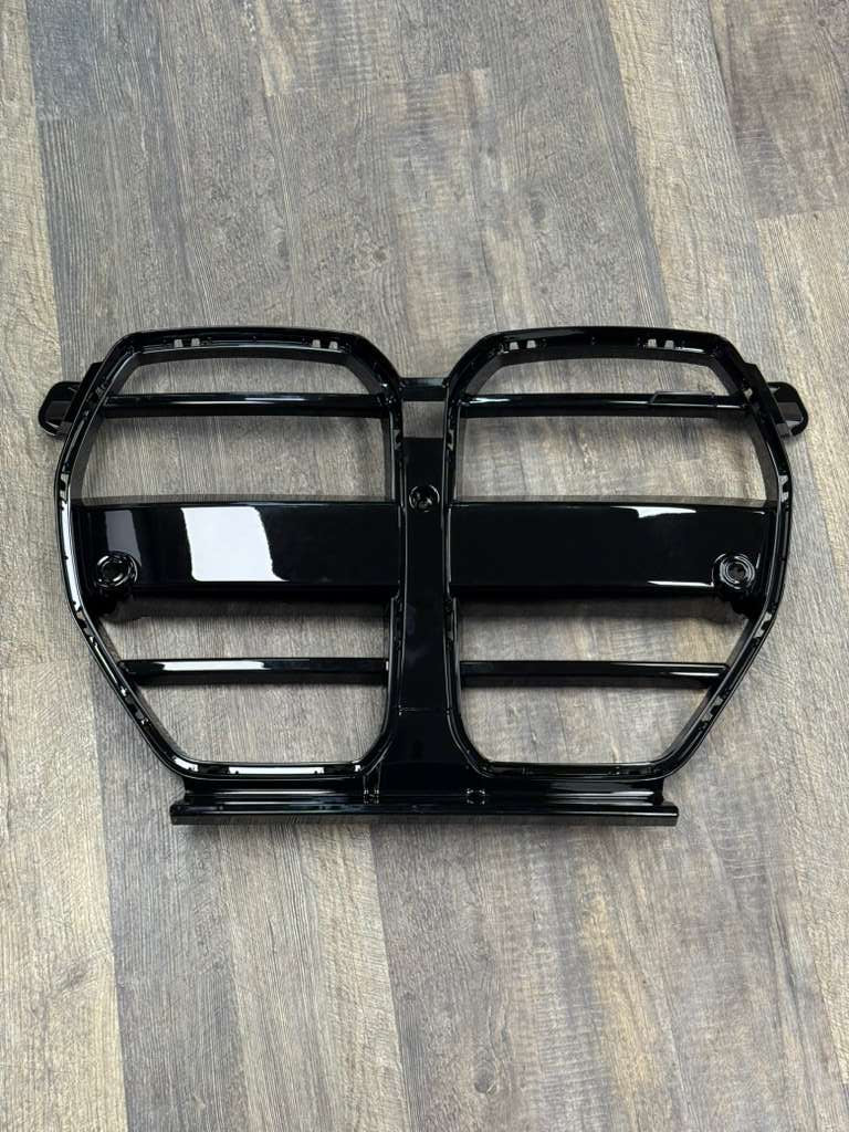 G8X Gloss Black V & ST Style Front Grille - G80 M3 G82 G83 M4