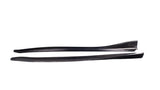 A90/A91 Supra Carbon Fiber V Style Side Skirts - A90 A91 Supra
