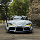 A90/A91 Supra Carbon Fiber Ag Style Front Lip - A90 A91 Supra