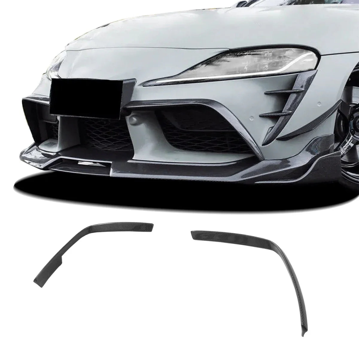 A90/A91 Supra Carbon Fiber Upper Fangs - A90 A91 Supra