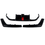 F8X M3/M4 Gloss Black V Style LED Rear Diffuser - F80 M3 F82/F83 M4